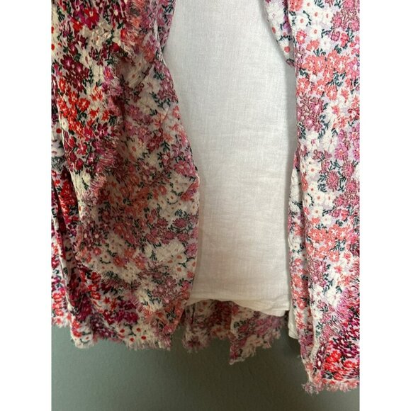 Nordstrom Girls Gauze Floral Tiered Lightweight Sundress Large 10-12 NWOT - Picture 6 of 13